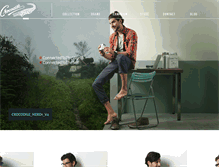 Tablet Screenshot of crocodileindia.com